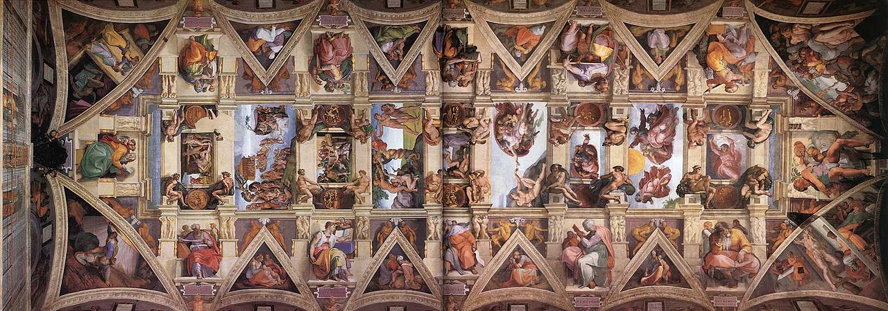 Sistine Chapel Ceiling Marthavista Com